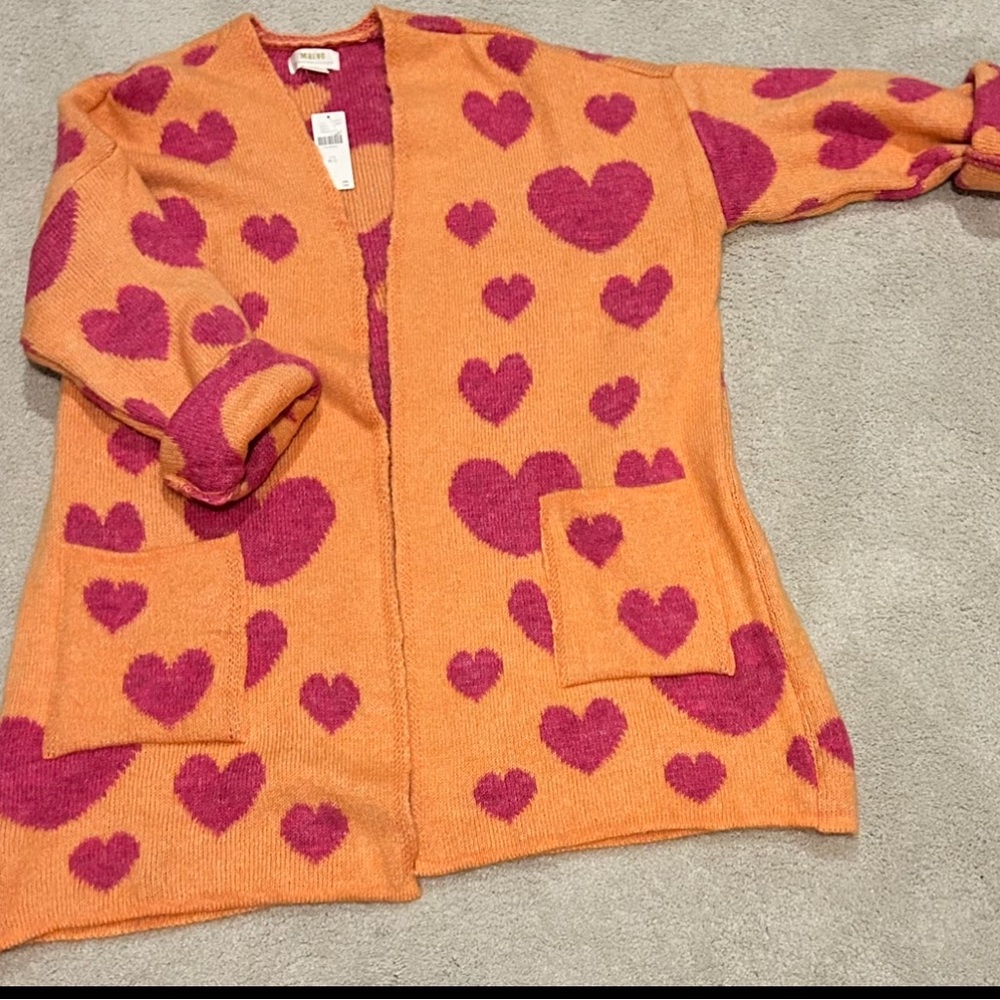 NWT. Maeve by Anthropologie. 3/4 length cardigan. 31”L x 24”W. Sleeve 16.5”.